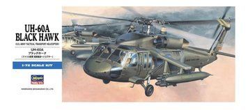 Збірна модель гелікоптера UH-60A BLACK HAWK D3 1:72 HS00433 фото