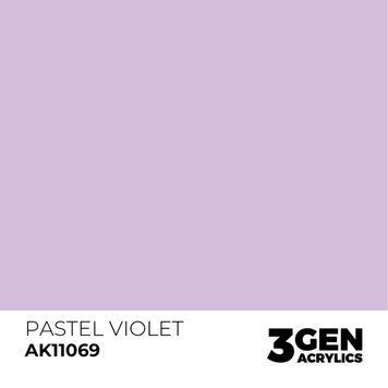 PASTEL VIOLET - PASTEL / ПАСТЕЛЬНИЙ ЛІЛОВИЙ AK11069 фото