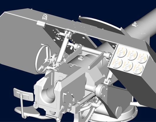 Збірна модель німецької гармати 88мм PAK43/41 TR02308 фото