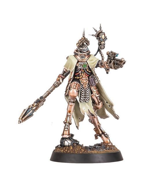 Ігровий набір Warhammer 40000 - HORUS HERESY: MECHANICUM - SKITARII: BATTLE-PILGRYM MARSHAL 99123016011 фото