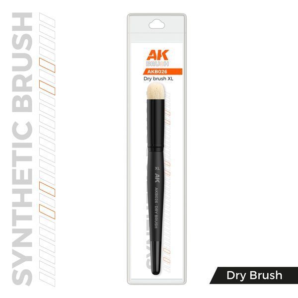 Синтетичний пензлик - Dry Brush XL AK-Interactive AKB026 AKB026 фото