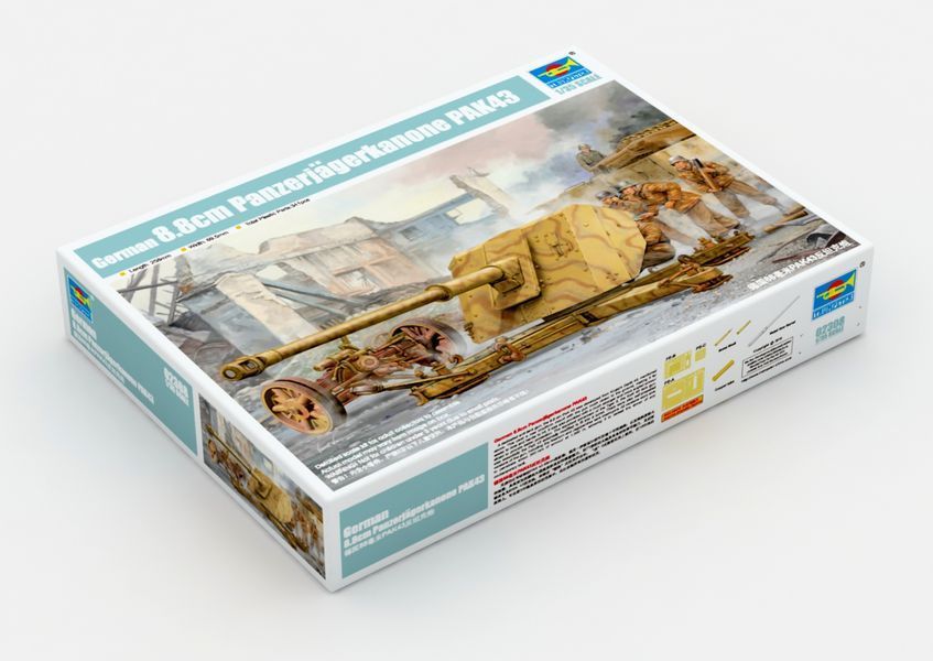 Збірна модель німецької гармати 88мм PAK43/41 TR02308 фото