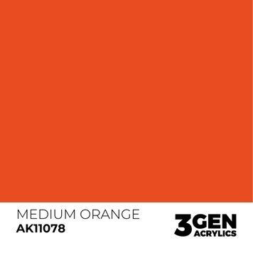 MEDIUM ORANGE - STANDARD / ПОМІРНИЙ ПОМАРАНЧЕВИЙ AK11078 фото