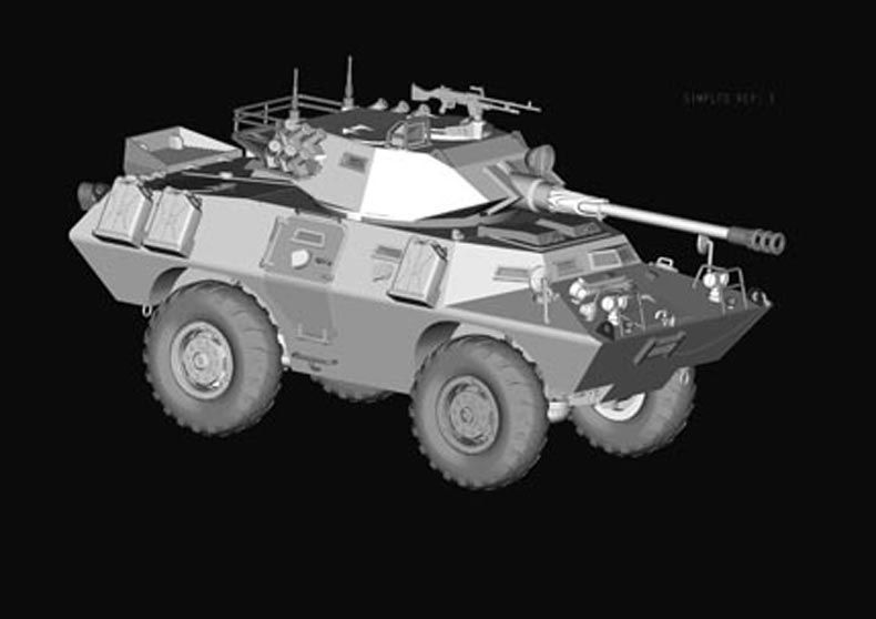 Збірна модель LAV-150 Commando AFV w/Cockerill 90mm Gun HB82422 фото