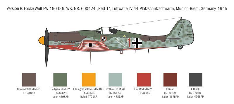 FW-190 D-9 (IT1312) IT1312 фото