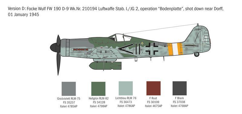 FW-190 D-9 (IT1312) IT1312 фото