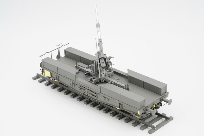 Збірна модель 1/35 Німецька 88-мм гармата FlaK 36 з SSys Wagon Border Model BT-044 BT-044 фото