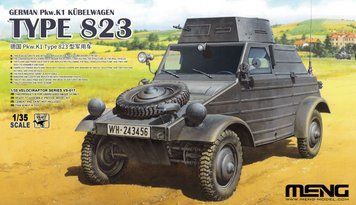 Збірна модель 1/35 Німецький автомобіль K1 Kubelwagen Type-823 Meng VS-017 VS-017 фото