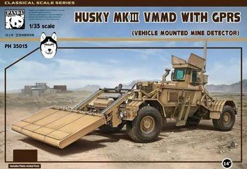 Збірна модель 1/35 Husky Mk.III VMMD with GPRS (автомобільний міношукач) PH35015 фото