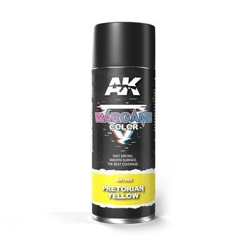 Pretorian Yellow Spray 400ml / Грунт "Преторіанський жовтий" AK1055 фото