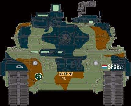 Збірна модель танка Leopard 2 A5/A6NL HB82423 фото