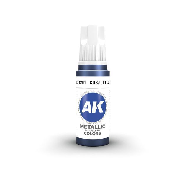 COBALT BLUE &ndash; METALLIC / КОБАЛЬТОВИЙ СИНІЙ МЕТАЛІК AK11201 фото