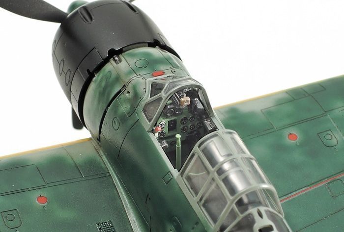 Японський палубний винищувач 1/72 Mitsubishi A6M3/3a Zero Model 22 Tamiya 60785 , збірна модель літа TAM60785 фото