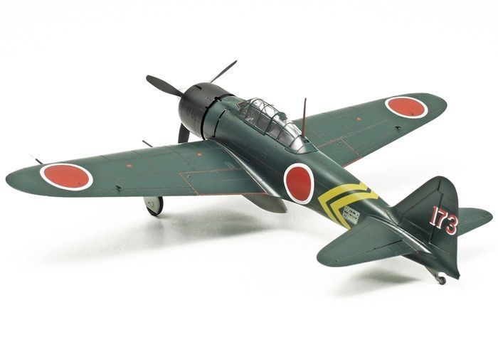Японський палубний винищувач 1/72 Mitsubishi A6M3/3a Zero Model 22 Tamiya 60785 , збірна модель літа TAM60785 фото