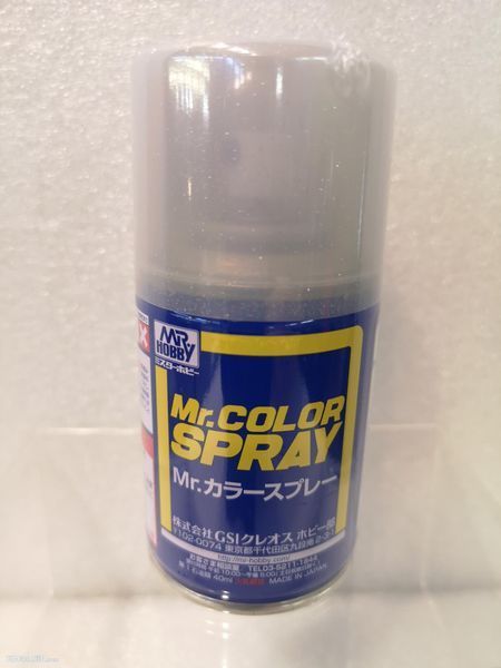 Аерозольна фарба Shine Silver / Сяюче Срібло Mr.Color Spray (100 ml) S90 S90 фото
