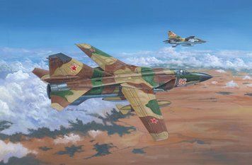 Збірна модель літака MIG-23ML Flogger-G TR02855 фото