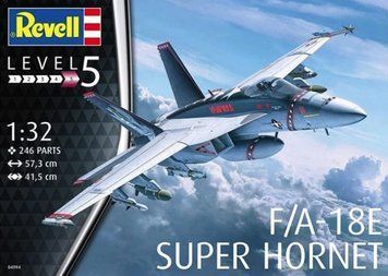 Збірна модель 1/32 F/A-18E Super Hornet REV04994 фото