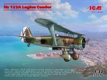 32016 Hs 123A-1 Легіон "Кондор" ICM32016 фото