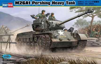 Збірна модель американського важкого танка M26A1 Pershing Heavy Tank HB82425 фото