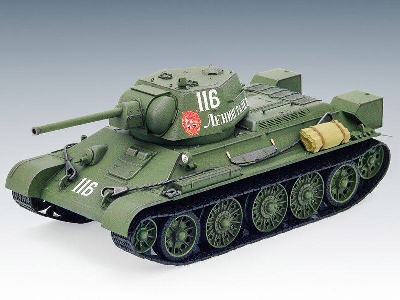 T-34/76 (виробництво початку 1943 р.), Радянський середній танк ІІ МВ ICM35365 фото