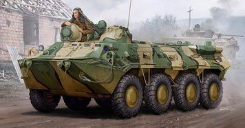 Збірна модель бронетранспортера BTR-80 APC TR01594 фото