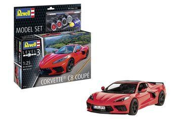 Стартовий набір 1:25 автомобіль Corvette C8 Coup&eacute; Revell 67714 REV67714 фото