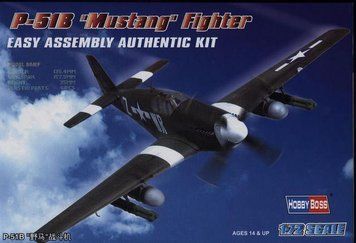 Збірна модель американського винищувача P-51B "Mustang" Fighter HB80242 фото