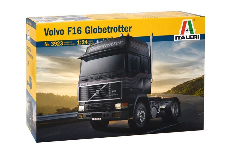 Збірна модель 1/24 вантажний автомобіль Volvo F16 Globetrotter Italeri 3923 IT3923 фото