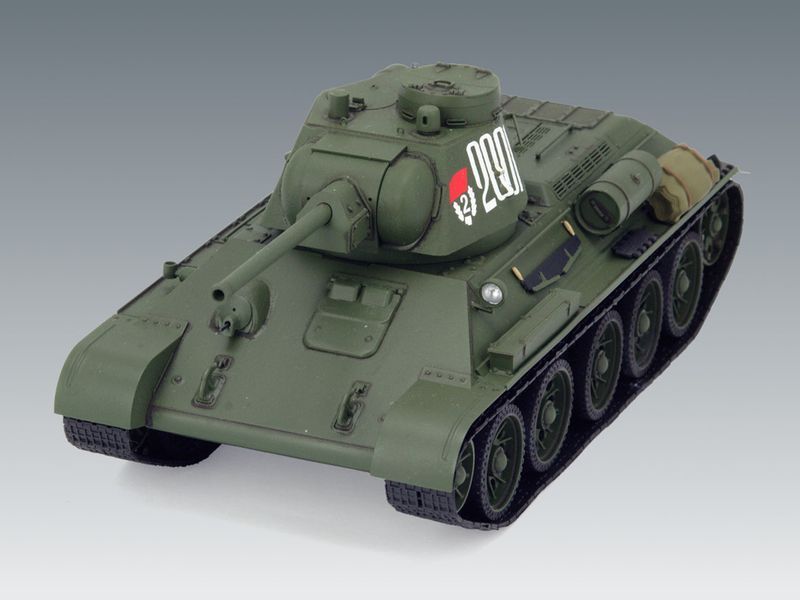 T-34/76 (виробництво кінця 1943 р.), Радянський середній танк ІІ МВ ICM35366 фото