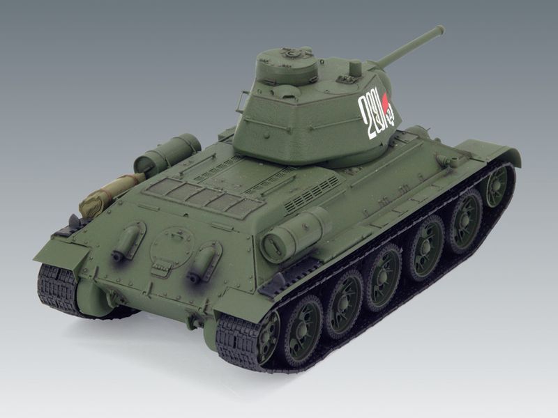 T-34/76 (виробництво кінця 1943 р.), Радянський середній танк ІІ МВ ICM35366 фото