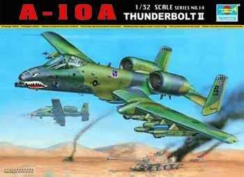 Збірна модель літака A-10A THUNDERBOLTⅡ TR02214 фото