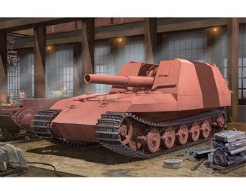Збірна модель німецької САУ Geschutzwagen Tiger Grille21/210mm Mortar 18/1 L/31 TR01540 фото