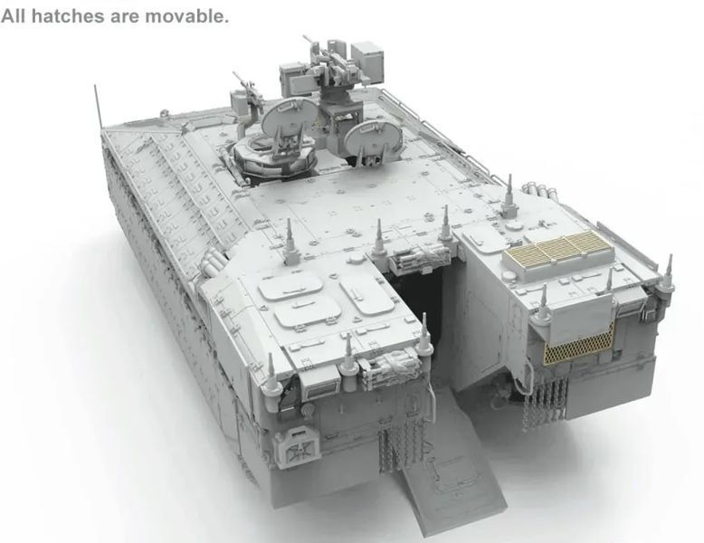 Збірна модель ізраїльського важкого бронетранспортера Namer SS-018 фото