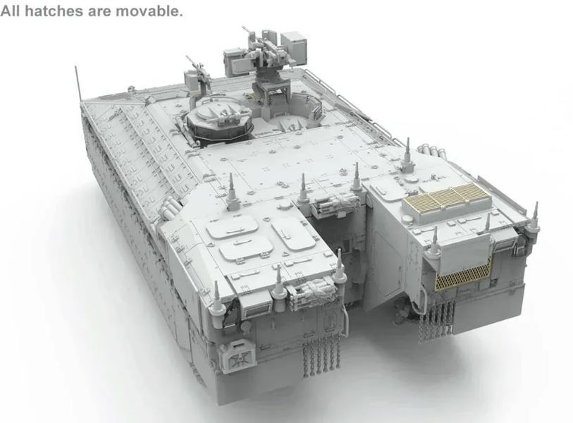 Збірна модель ізраїльського важкого бронетранспортера Namer SS-018 фото