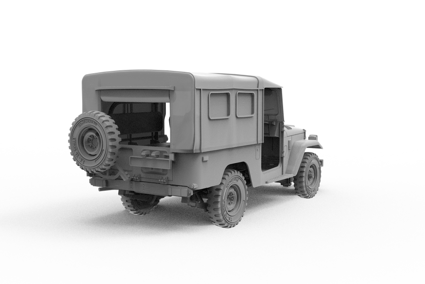 FJ43 SUV with Soft top IDF & LAF AK35004 фото