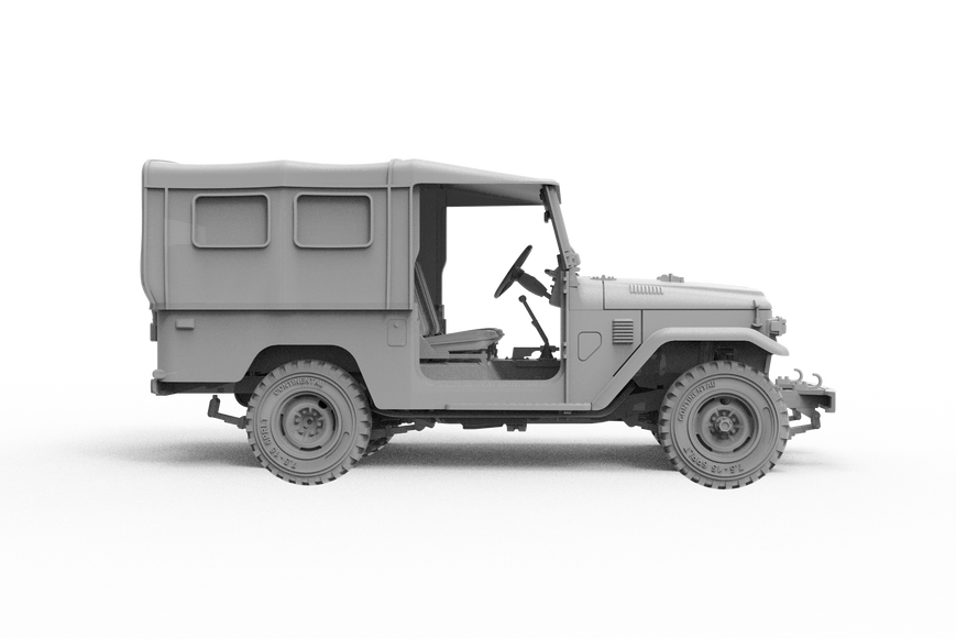 FJ43 SUV with Soft top IDF & LAF AK35004 фото