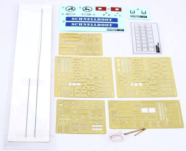 Збірна модель 1/72 німецький швидкісний ударний катер Schnellboot S-38B Foreart 1003 FA1003 фото