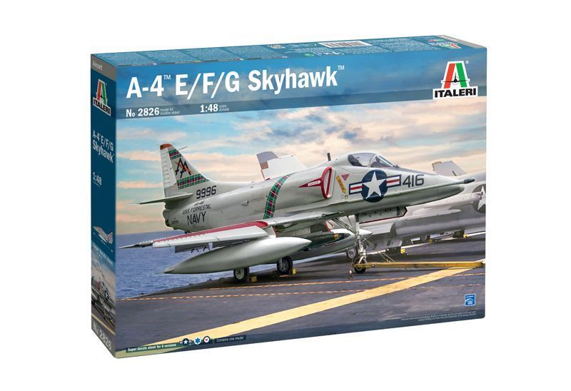 Збірна модель 1/48 Літак A-4 E/F/G Skyhawk Italeri 2826 IT2826 фото