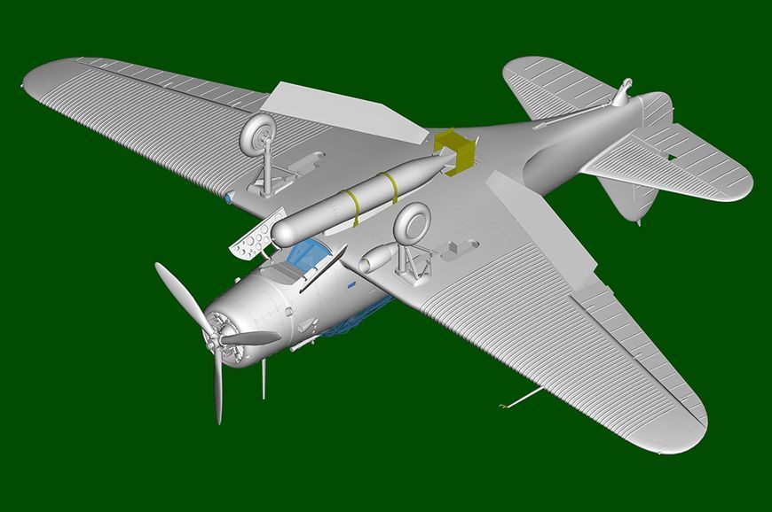 Збірна модель 1/48 Американський бомбардувальник-торпедоносець TBD-1 Devastator HobbyBoss 81783 HB81783 фото