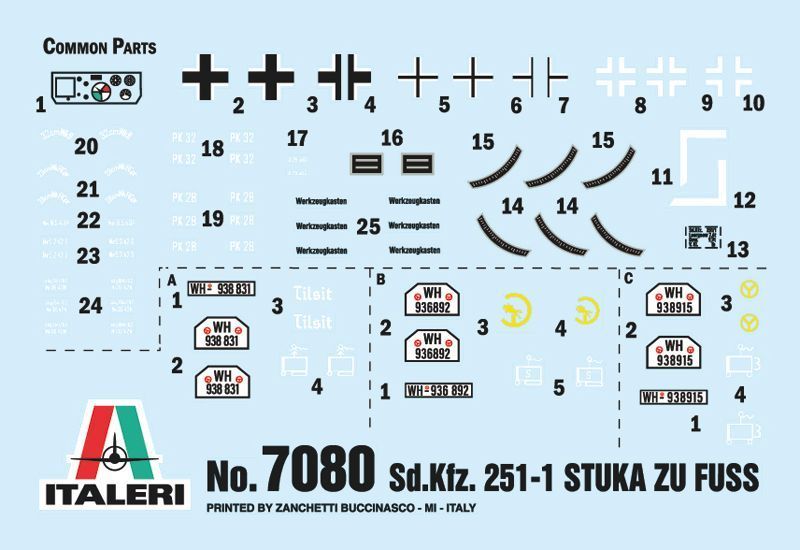 Sd.Kfz.251/1 Stuka zu Fuss IT7080 фото