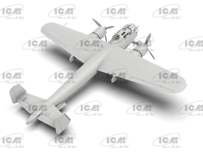 Збірна модель 1/48 Літак Дорньє Do 217K-1 ICM48273 фото