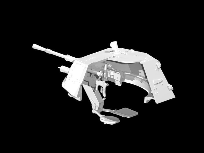 Panhard 178 AMD-35 / Французький бронеавтомобіль 2 МВ ICM35373 фото