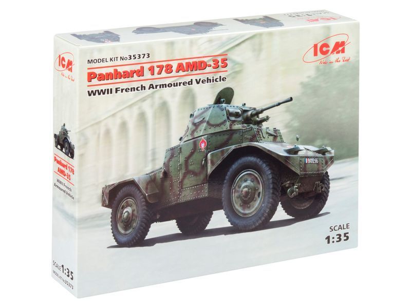 Panhard 178 AMD-35 / Французький бронеавтомобіль 2 МВ ICM35373 фото