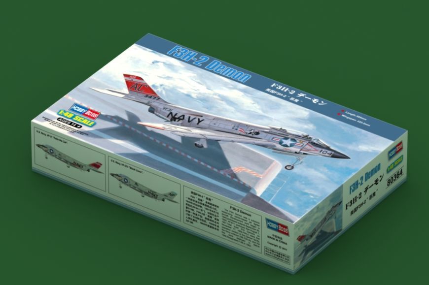 Збірна модель винищувача F3H-2 Demon HB80364 фото