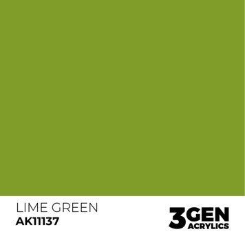 LIME GREEN - STANDARD / ЛАЙМОВИЙ ЗЕЛЕНИЙ AK11137 фото