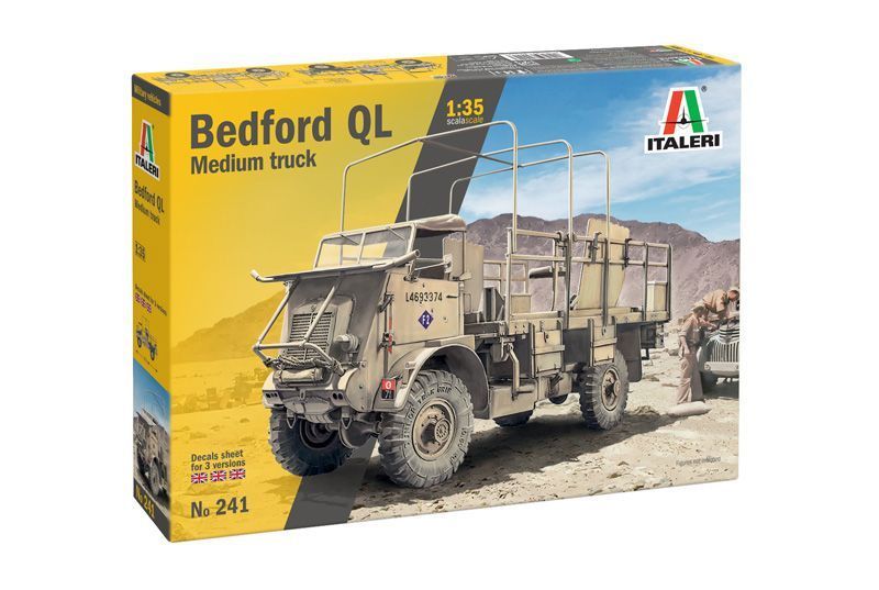 Збірна модель 1/35 Вантажівка Bedford QL Italeri 0241 IT0241 фото