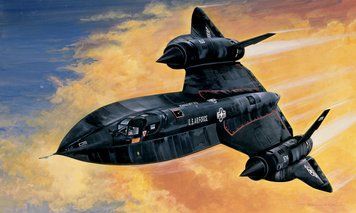 SR-71 Blackbird w/Drone IT145 фото