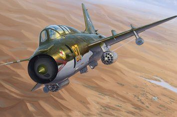 Збірна модель штурмовика Su-17UM3 Fitter-G HB81759 фото