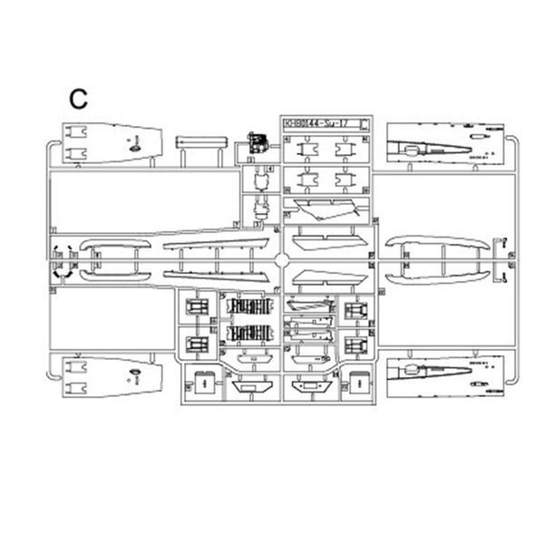 Збірна модель Літак 1/48 Су-22 M3/M4 "Fitter K" KH80146 фото