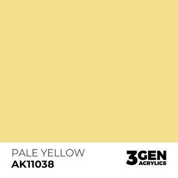 PALE YELLOW - STANDARD / БЛІДО-ЖОВТИЙ AK11038 фото